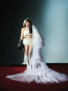 Modern Edgy Bridal Style: Singer Xuan Nghi Shares Stunning Wedding Photoshoot Following Her Romantic Marriage Proposal and Engagement News - image 2