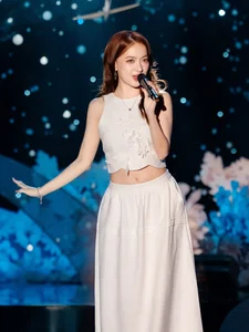 Modern Edgy Bridal Style: Singer Xuan Nghi Shares Stunning Wedding Photoshoot Following Her Romantic Marriage Proposal and Engagement News - image 1