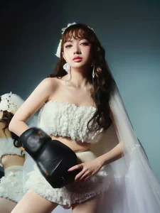 Modern Edgy Bridal Style: Singer Xuan Nghi Shares Stunning Wedding Photoshoot Following Her Romantic Marriage Proposal and Engagement News - image 5