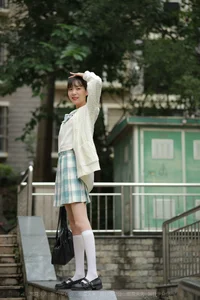 Tuantuan Captivates in Classic JK Uniform for IESS Collection - image 34