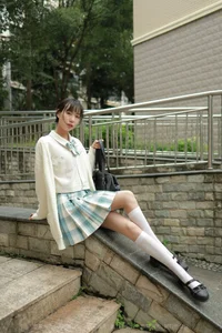 Tuantuan Captivates in Classic JK Uniform for IESS Collection - image 53