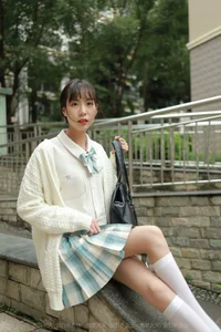 Tuantuan Captivates in Classic JK Uniform for IESS Collection - image 66