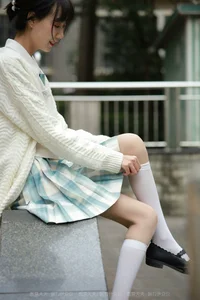 Tuantuan Captivates in Classic JK Uniform for IESS Collection - image 41