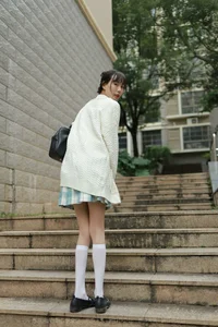 Tuantuan Captivates in Classic JK Uniform for IESS Collection - image 32