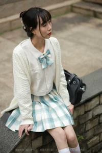 Tuantuan Captivates in Classic JK Uniform for IESS Collection - image 75