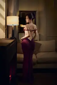 Unveiling Alluring Beauty A Mysterious Gaze in the Mirror Reflection - image 5
