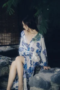Cinematic Serenity with Xiao Wu in YiTuYu Art Language Vol.8914 - image 17