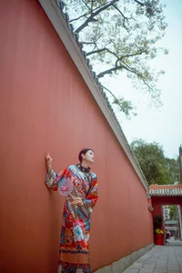 Timeless Elegance of Man Li by the Red Wall - YiTuYu Vol.8871 - image 43