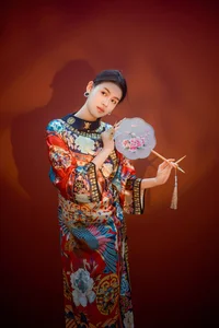 Timeless Elegance of Man Li by the Red Wall - YiTuYu Vol.8871 - image 5
