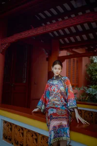 Timeless Elegance of Man Li by the Red Wall - YiTuYu Vol.8871 - image 20