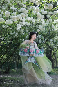 Ethereal Garden Muse: Xiao Bing Gan in YiTuYu Vol.8856 - image 13