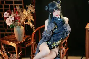 Coser Miyamoto Sakura as Ryuuka Hisaki (Blue Archive): Alluring Warrior Beauty 8059691834 - image 18
