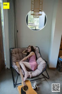 IESS Silk Enjoyer 312: Wanping – The Artistic Grey Silk Girl Playing Guitar Collection - image 8