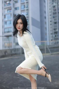 Xiao Bao Snow White Sweater Cozy Winter Fashion - image 50