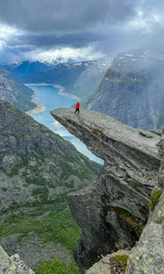 Conquering Trolltunga: A Thrilling Journey Through Norway’s Snow and Storms - image 3