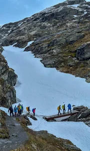 Conquering Trolltunga: A Thrilling Journey Through Norway’s Snow and Storms - image 10