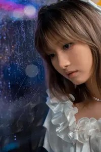 YiTuYu Vol.8790: Pao Pao Xiao Mie – Contemplative Beauty in Pristine White Dress - image 0
