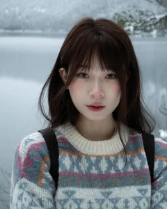 Viral Study Abroad Influencer Captivates Fans with Stunning Pastoral Shepherdess Photoshoot - image 6