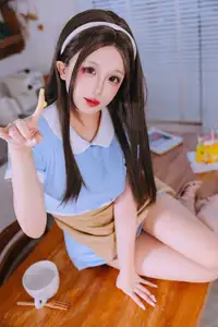 Sweet Charm of Coser Hina Jiao in "Cake Salesperson" Photoshoot Part02 - image 0
