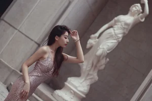YiTuYu Art Language Vol.7268 Featuring Model Yi Bao Artistic Portrait Gallery - image 7