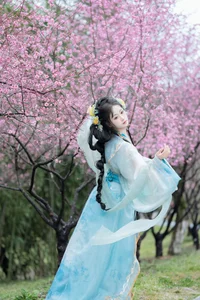 Ethereal Hanfu Beauty in Meiling Plum Forest - YiTuYu Vol.8870 Jiao Yi Zhi Sui Sui - image 28