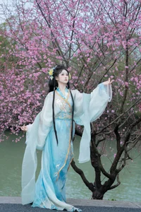 Ethereal Hanfu Beauty in Meiling Plum Forest - YiTuYu Vol.8870 Jiao Yi Zhi Sui Sui - image 21
