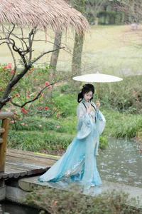 Ethereal Hanfu Beauty in Meiling Plum Forest - YiTuYu Vol.8870 Jiao Yi Zhi Sui Sui - image 27
