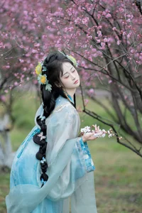 Ethereal Hanfu Beauty in Meiling Plum Forest - YiTuYu Vol.8870 Jiao Yi Zhi Sui Sui - image 1