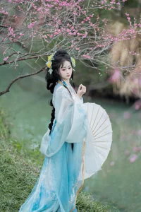 Ethereal Hanfu Beauty in Meiling Plum Forest - YiTuYu Vol.8870 Jiao Yi Zhi Sui Sui - image 20