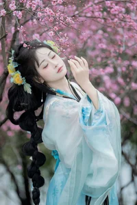 Ethereal Hanfu Beauty in Meiling Plum Forest - YiTuYu Vol.8870 Jiao Yi Zhi Sui Sui - image 6