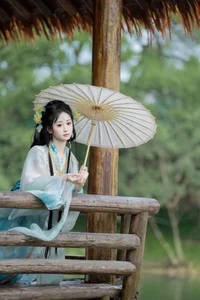 Ethereal Hanfu Beauty in Meiling Plum Forest - YiTuYu Vol.8870 Jiao Yi Zhi Sui Sui - image 5