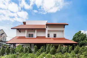 Explore Modern Tiled Roof House: Traditional charm meets green living, ideal architecture for a peaceful retirement. - image 12