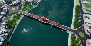 Discover the Stunning New Architecture of Phu Kieng Bridge in Nha Trang - image 1