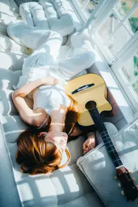 Coser Chunmomo: Elegant & Dreamy Moments with Guitar – Oct 2025 Selfie Part02 - image 3