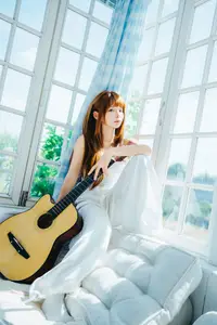 Coser Chunmomo: Elegant & Dreamy Moments with Guitar – Oct 2025 Selfie Part02 - image 9