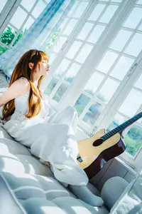 Coser Chunmomo: Elegant & Dreamy Moments with Guitar – Oct 2025 Selfie Part02 - image 4