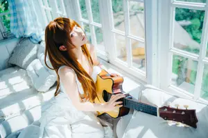 Coser Chunmomo: Elegant & Dreamy Moments with Guitar – Oct 2025 Selfie Part02 - image 0