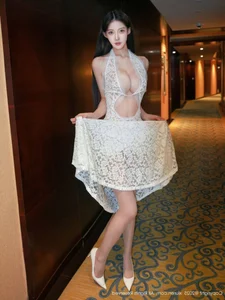 Elegant White Fashion Photography Featuring Li Shuang Er: Professional Portrait Series No.10915 for Modern Style and Aesthetic Inspiration - image 33