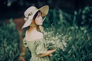 You Ran Hime Vol.8750: Gentle Muse in a Dreamy Spring Garden - image 9