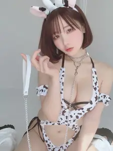Coser Ken Ken Fantia 2023.10 Part02: Sweet & Alluring Cow Girl Transformation - image 1
