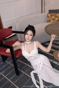 Elegant Fashion Portraiture: Yu Zi Jiang Fish in XiuRen No.10911 – A Stunning Aesthetic Photography Collection for Modern Style Inspiration - image 3