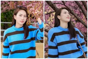Elegant Minimalist Fashion: Phuong Anh Dao’s Sophisticated Style and Natural Beauty in a Lush Garden Setting - image 10