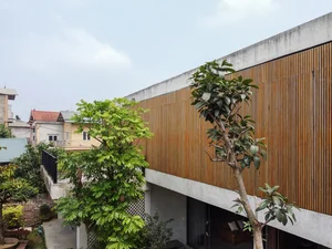 Modern Concrete Architecture: Exploring a Unique Sun-Drenched Home in Hanoi - image 5