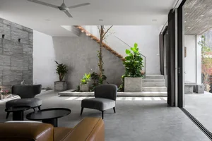 Modern Concrete Architecture: Exploring a Unique Sun-Drenched Home in Hanoi - image 0