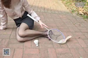 IESS Chinese Model Zhenzhen in One Thousand and One Nights 193: Playing Badminton 3 Lifestyle Photography - image 46