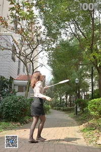 IESS Chinese Model Zhenzhen in One Thousand and One Nights 193: Playing Badminton 3 Lifestyle Photography - image 25