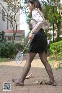 IESS Chinese Model Zhenzhen in One Thousand and One Nights 193: Playing Badminton 3 Lifestyle Photography - image 33