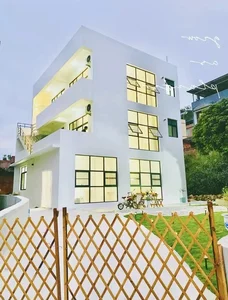Modern Garden House Design: A Young Couple's 370m2 Dream Home Built for Peace and Serenity - image 9
