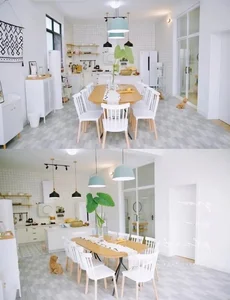 Modern Garden House Design: A Young Couple's 370m2 Dream Home Built for Peace and Serenity - image 2
