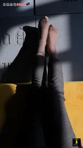 IESS Model Gege Vol. 132: Elegant Grey Silk Stocking Photography Collection - image 22